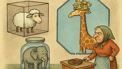 Виц: Ако овца е в куб...