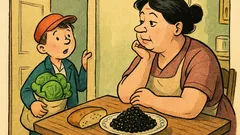 Виц: Мамо, кои ядат черен хайвер?