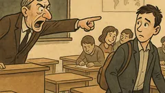 Виц: Професорът крещи „Колумб!“ на изпит