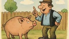 Виц: Месото му се използва за ядене...