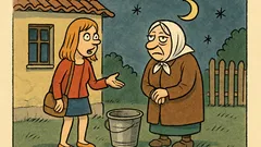 Виц: Градско момиче отишло при баба на село