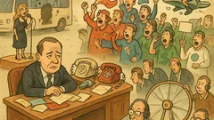 Виц: 2144-а, пак без правителство...