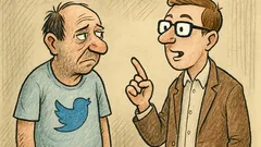 Виц: Питаш го дали има Туитър...