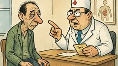 Виц: Болен отива на преглед...