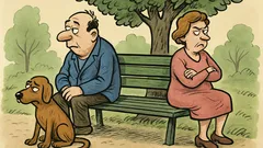 Виц: Мъж без жена е като куче...