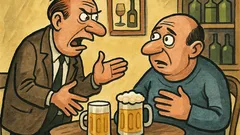 Виц: В кръчмата всички политици са идиоти!