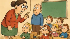 Виц: Ученици, трябва да сте по-самостоятелни!