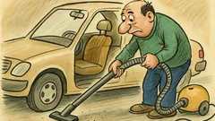 Виц: Винаги, преди да се кача...