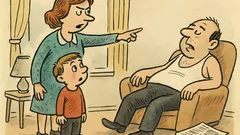 Виц: Майка към детето...