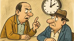 Виц: Абе, тоя, дето е измислил часа...