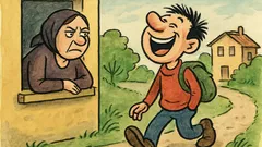 Виц: Иванчо, защо сутрин се смееш?