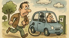 Виц: Какво общо имат диарията и електромобилите?