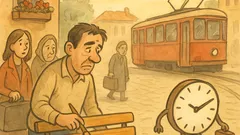 Виц: Времето върви… не чакай!