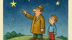 Виц: Ако знаем къде е Полярната звезда