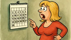 Виц: Блондинка се възмущава от календара