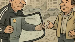 Виц: Търся стъкло за Голф 2 с винетка