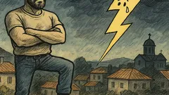 Виц: Мълнията не удря два пъти