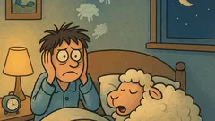 Виц: Броя овце, а една хърка до мен