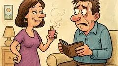 Виц: Скъпа, ухаеш прекрасно!